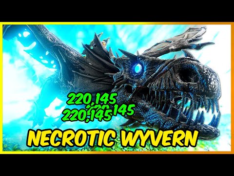 Ark Primal Fear #42 Domei o terrivel Necrotic Wyvern