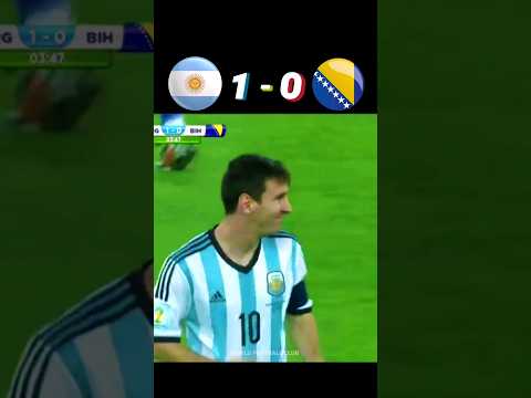 Argentina 2-1 Bosnia Herzegovina highlights match | world cup 2014 #MESSI #FIFA