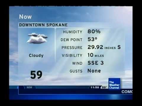 TWC IntelliSTAR- Spokane, WA- July 13, 2011- 11:58AM PDT
