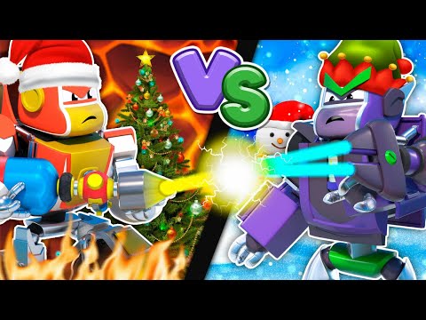 🧊Evil Villain Froze Everyone during the Holidays 🎄| Transformer Robot Car | Robofuse
