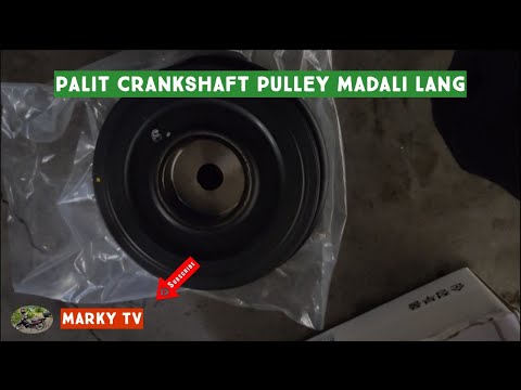 HYUNDAI SANTA FE CRANKSHAFT PULLEY REPLACING WITHOUT USING IMPACT GUN