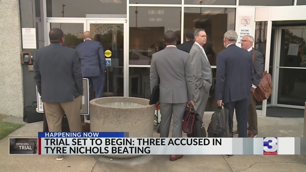 Federal trial begins for former officers charged in Tyre Nichols case