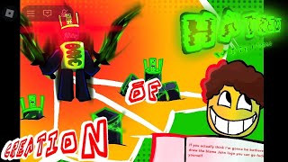 Cover art for creation of hatred with lyrics