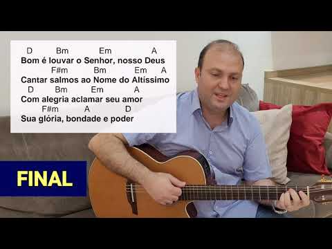 BOM É LOUVAR O SENHOR NOSSO DEUS Canto FINAL 7º DOMINGO do TEMPO COMUM Missa do dia 20/02/22