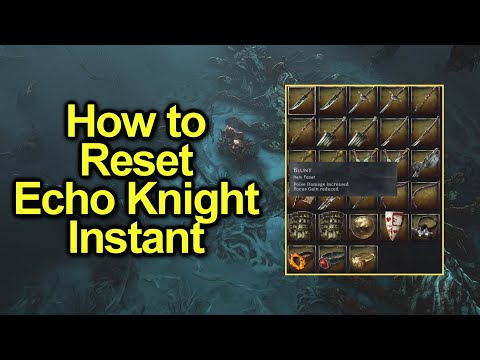How to reset Echo Knight instantly | Easy Farm | No rest for the Wicked Together