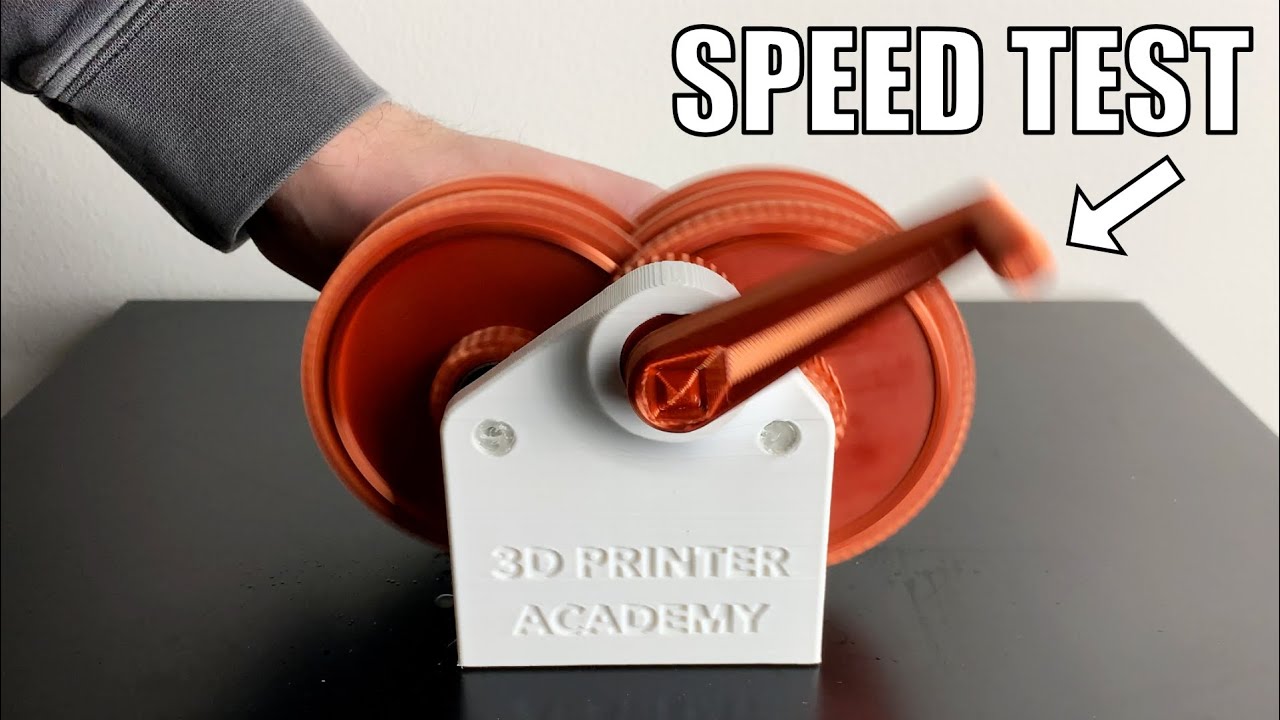 3D Printed Gearbox - Speed Test [Episode 2]