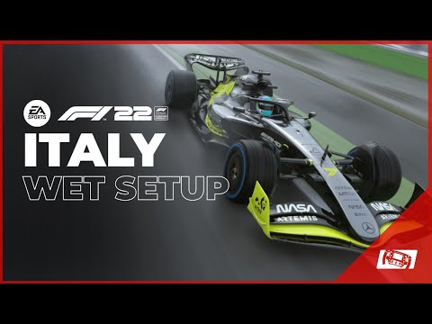 F1 22 Italy Wet Setup - Wet Weather Race Setup!