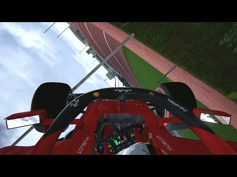 i tried to take the AVUS banked turn with DRS open