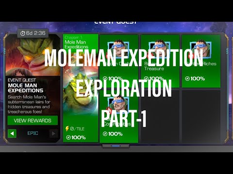 Moleman Expedition Exploration Chapter 4 Part 1 | Marvel Contest Of Champions