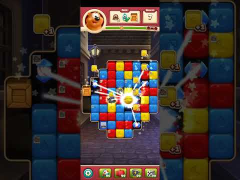 Toon Blast Level 2521 No Boosters Series