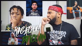 WHY HE DID HER LIKE THAT!!??? - RiceGum &quot;Bitcoin&quot; (Bhad Bhabie Diss) | FVO Reaction