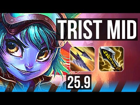 TRISTANA vs SYLAS (MID) | 8/2/2 | EUW Grandmaster | 25.9