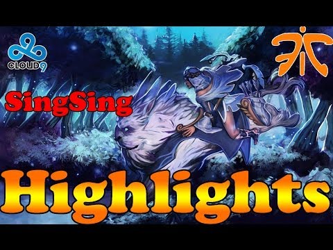Dota 2 - C9 vs Fnatic D2L Game 2 - Highlights !