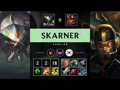 Skarner Jungle vs Jarvan IV - KR Master Patch 25.21