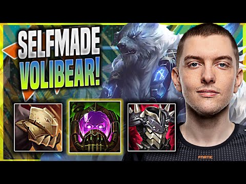 SELFMADE TRIES SOME VOLIBEAR TURBO CHEMTANK! - FNC Selfmade Plays Volibear JUNGLE vs Kha'Zix! |