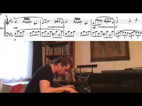 W. A. Mozart: Sonata No. 14. in C minor I. - Apor Szüts [LIVE with SCORE]