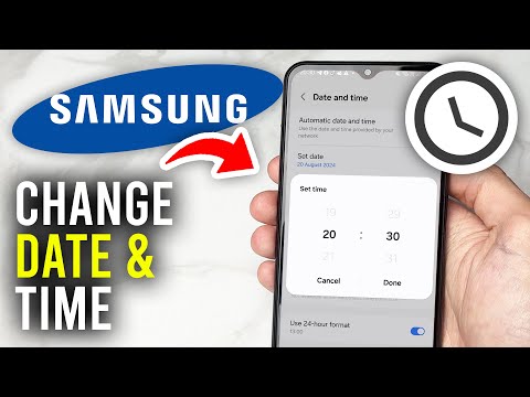 How To Change Date and Time On Samsung Phone - Full Guide