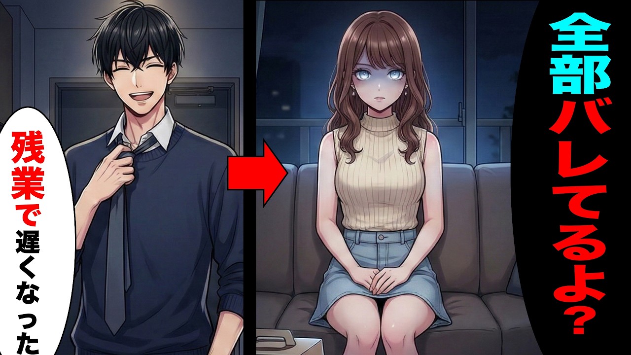 【漫画】彼女の誕生日に「残業で無理」とドタキャンする彼氏。→私のお金を使って浮気して平然とウソをつく彼氏の末路とはw【スカッとする話】