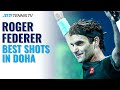 Roger Federer: Best Shots in Tennis Comeback! | Doha 2021 Highlights