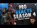 PRO Reacts Season 4 Apex Legends Gameplay Trailer! (NEW POI's, GUNS, & LOOTABLE ITEMS!)