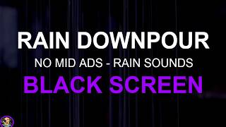 Beat Insomnia, Sleep Aid Rain Sounds, Heavy Rain No Thunder, Soothing Relaxation, Rain For Sleeping