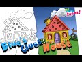 Blue S Clues How To Draw Blue S Clues House Easy Drawing Tutorial