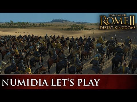Total War: ROME II - Desert Kingdoms | Numidia Let's Play thumbnail