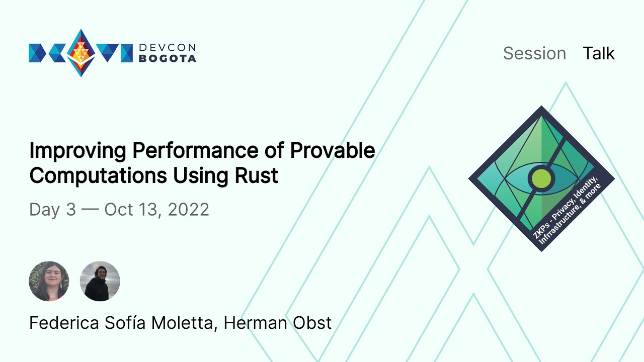 Improving Performance of Provable Computations Using Rust preview