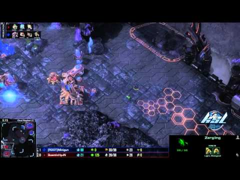 SC2 HyuN vs Minigun Game 2 PvZ Kappa StarLeague Starcraft 2 Tournament