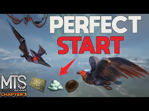 FIGHTING THE WHOLE CLUSTER TO PROGRESS DAY 1 ON ARK'S MOST POPULATED SERVER - ARK MTS PVP