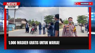 Peduli Kabut Asap, 1 000 Masker Dibagikan Gratis