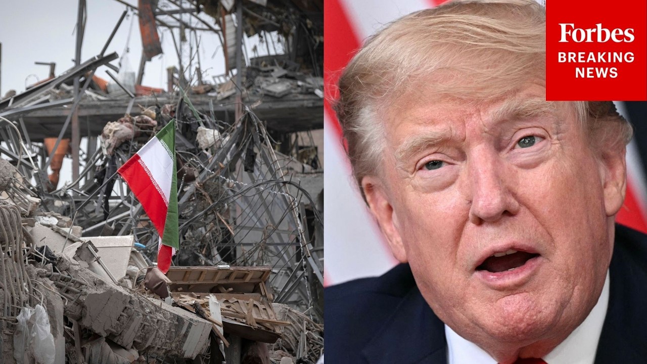Video | President Trump Takes Questions On The Iran Peace Deal During Meeting With Egyptian President