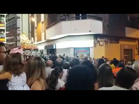 20 de julio, fiestas de Bailén. Banda de Bailén interpreta el himno de la ciudad a la Virgen deZocue