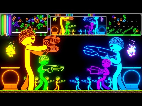 2v2 Giant Stickman Fight
