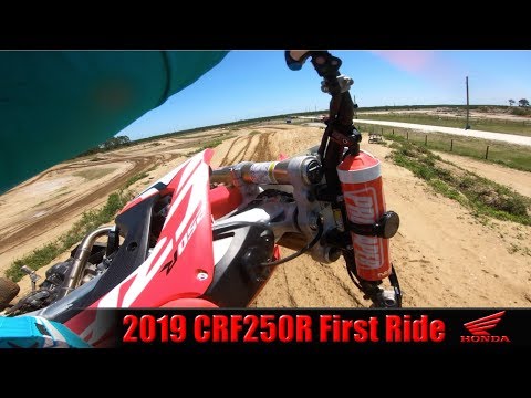 2019 CRF250R First Ride - RAW GoPro