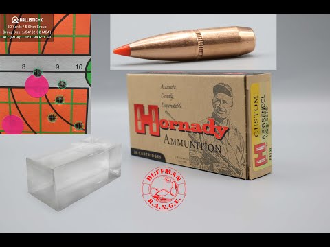 6.5 Grendel (6.5x39mm), 123gr SST, Hornady Custom (8152) Review