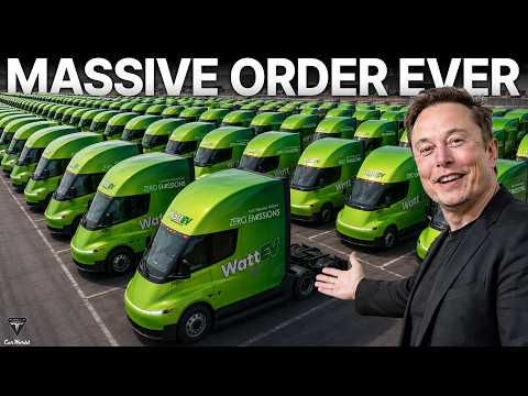 Tesla Semi video: Tesla Semi "SOLD OUT" After Massive New Upgrades!