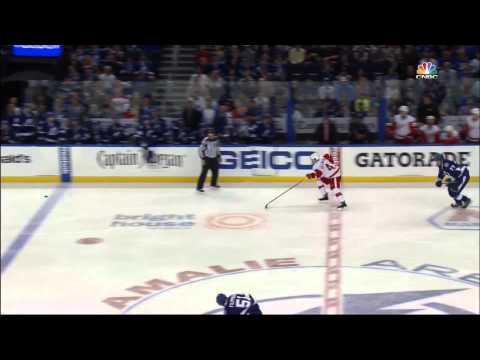 Luke Glendening Spin-O-Rama Goal Vs Tampa Bay Lightning