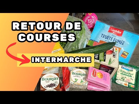 Not the best grocery shopping trip of the year (Intermarché). 🤷‍♀️