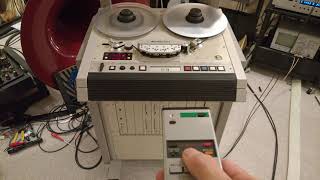 Video thumbnail for Otari MTR 10 with Wireless Remote Control by Fox Bat