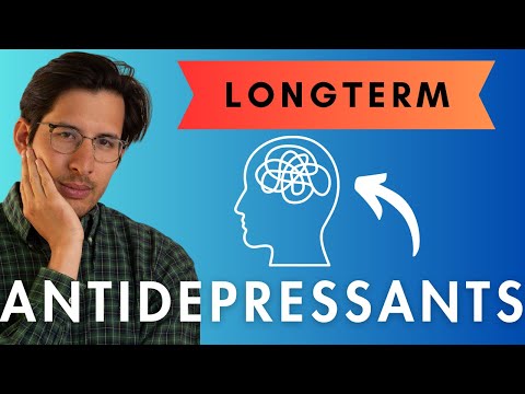 Can antidepressants WORSEN depression and anxiety long term?!