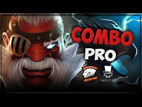 Dota 2 Pro Combo - VP.Solo Disruptor & VP.9Pasha Dark Seer Wombo Combo [Mr. Cat Invitational]