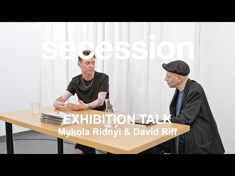 Mykola Ridnyi in conversation with David Riff