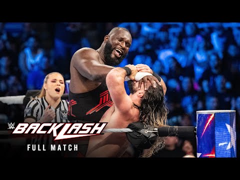 FULL MATCH: Seth "Freakin" Rollins vs. Omos: Backlash 2023