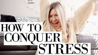 how to manage stress in college | work efficiently + be productive