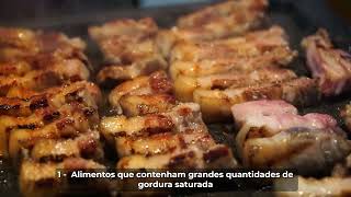 5 PIORES ALIMENTOS PARA COLESTEROL | E OS 10 MELHORES PARA BAIXAR O COLESTEROL ALTO