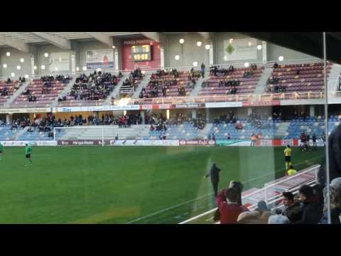 Gol de Bonilla en el Pontevedra 2-1 Guijuelo