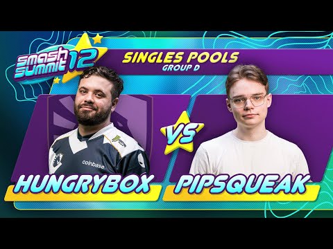 Hungrybox vs Pipsqueak - Singles Pools: Group D - Smash Summit 12 | Puff vs Fox