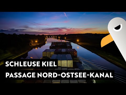 Schleuse Kiel Holtenau ⚓️ Mit dem Containerschiff durch den Nord-Ostsee-Kanal (Gerda 07)
