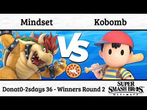 Donat0-2sdays 36: Mindset (Bowser) vs. Kobomb (Ness) - Winners Round 2